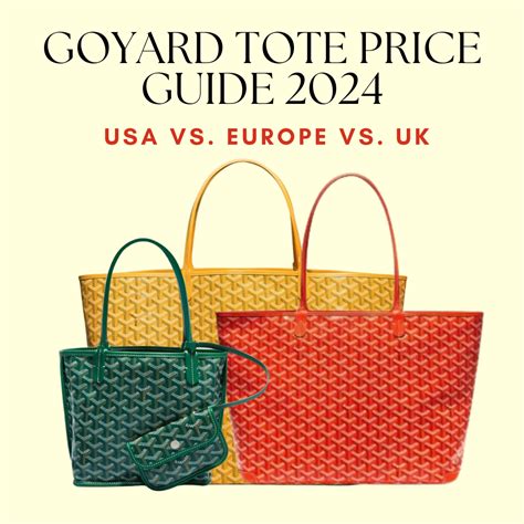 goyard prices 2021 europe|2021 Goyard artois price.